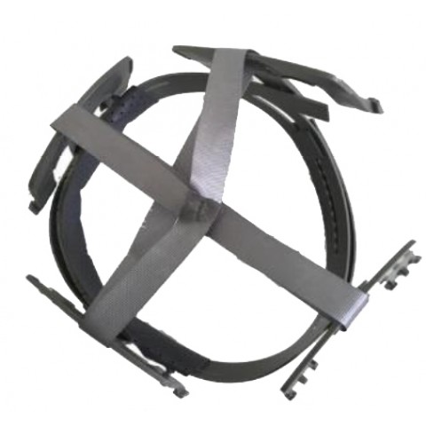 Suspensão com ajuste simples para capacete - Plastdur